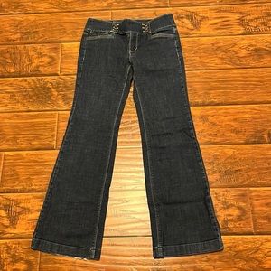 White House black m women blue jeans